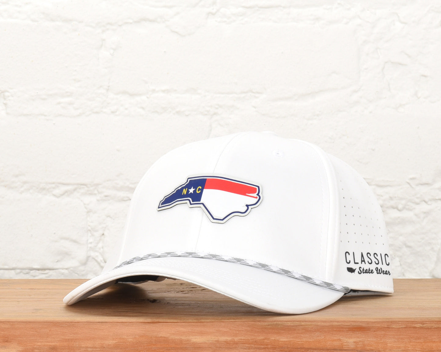 North Carolina State Flag PLP Dri-fit Performance Rope Hat