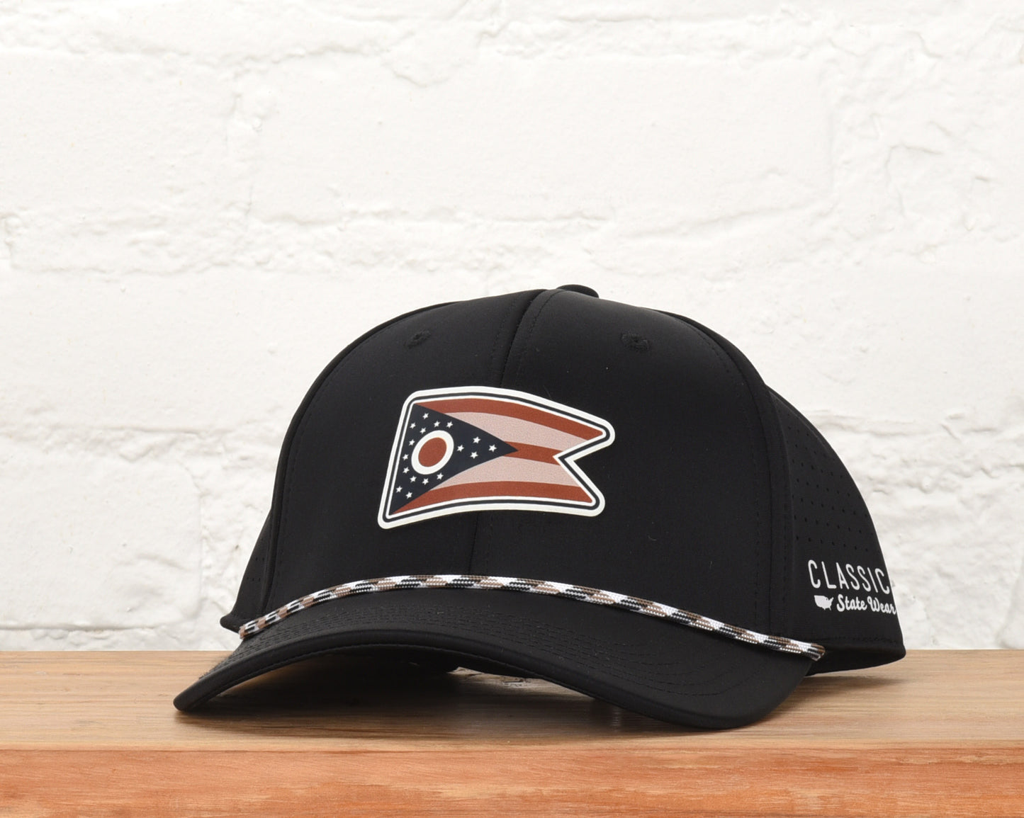 Ohio State Flag PLP Dri-fit Performance Rope Hat