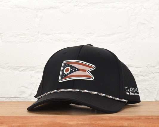 Ohio State Flag PLP Dri-fit Performance Rope Hat