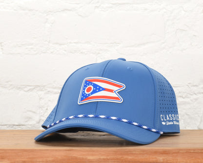 Ohio State Flag PLP Dri-fit Performance Rope Hat