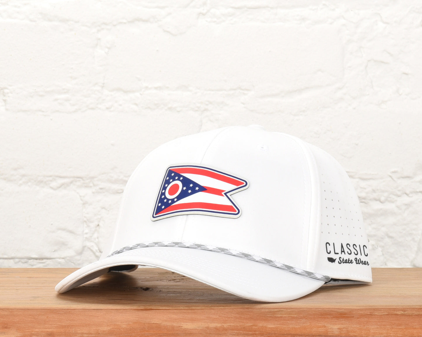 Ohio State Flag PLP Dri-fit Performance Rope Hat