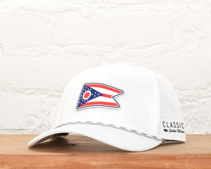 Ohio State Flag PLP Dri-fit Performance Rope Hat