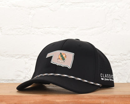 Oklahoma State Flag PLP Dri-fit Performance Rope Hat