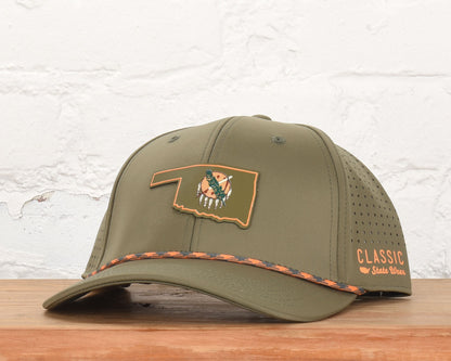 Oklahoma State Flag PLP Dri-fit Performance Rope Hat