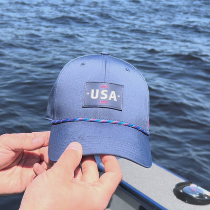 USA Stars Dri-Fit Rope Hat