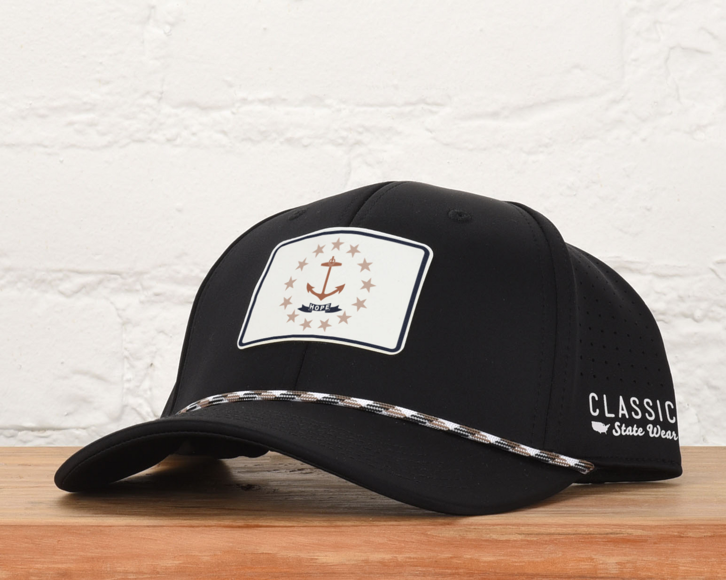 Rhode Island State Flag PLP Dri-fit Performance Rope Hat