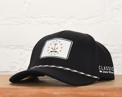 Rhode Island State Flag PLP Dri-fit Performance Rope Hat