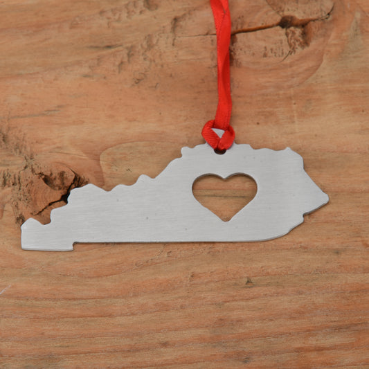 Kentucky Aluminum Ornament