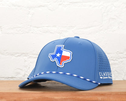 Texas State Flag PLP Dri-fit Performance Rope Hat