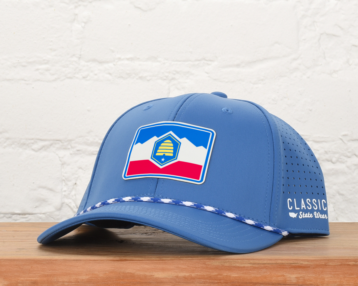 Utah State Flag PLP Dri-fit Performance Rope Hat