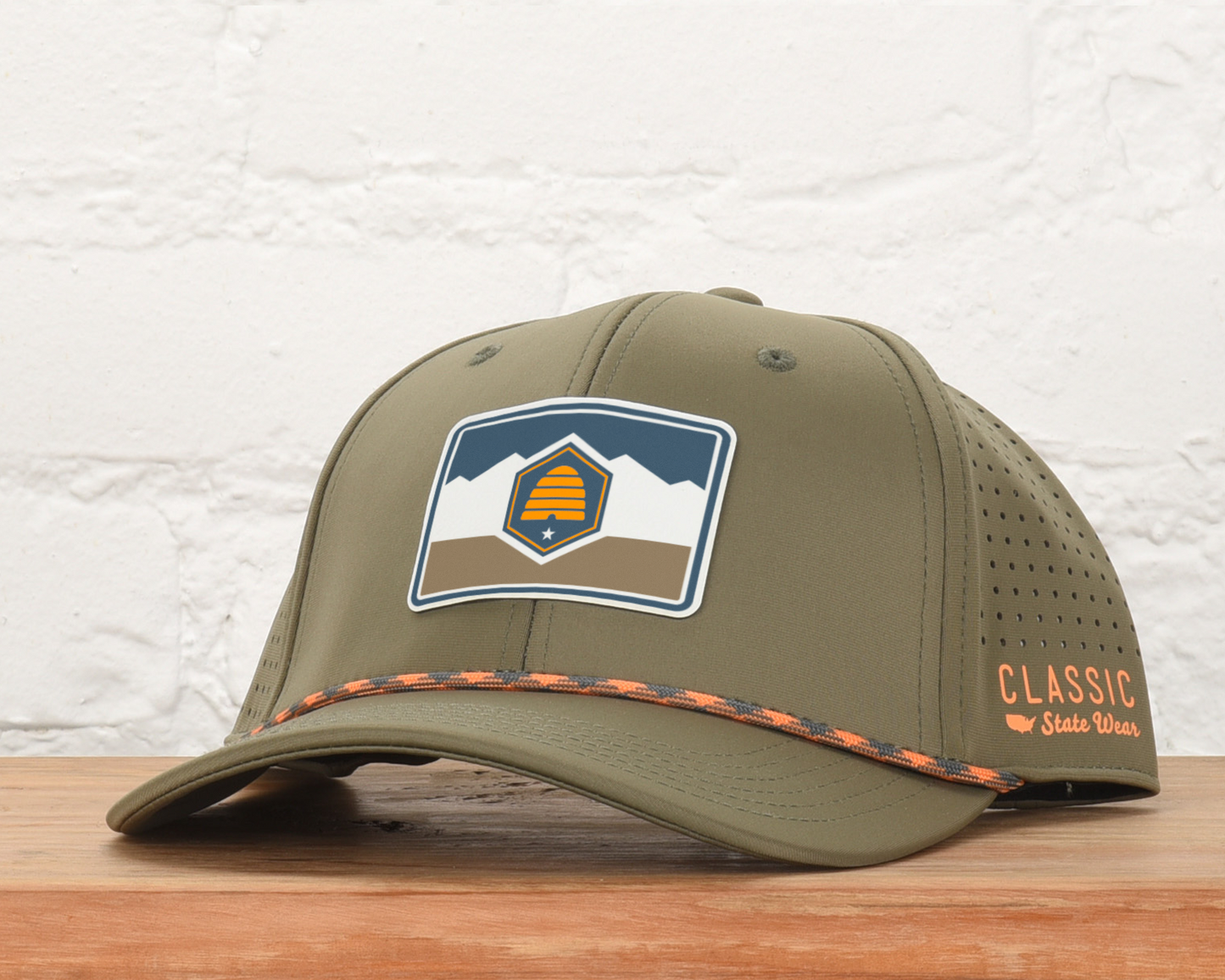Utah State Flag PLP Dri-fit Performance Rope Hat
