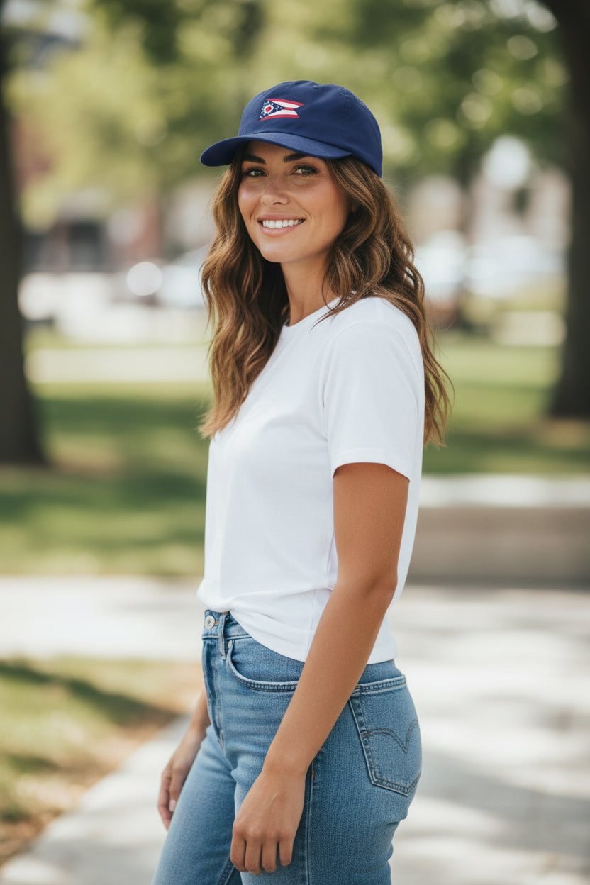 Ohio Flag Surf Cap