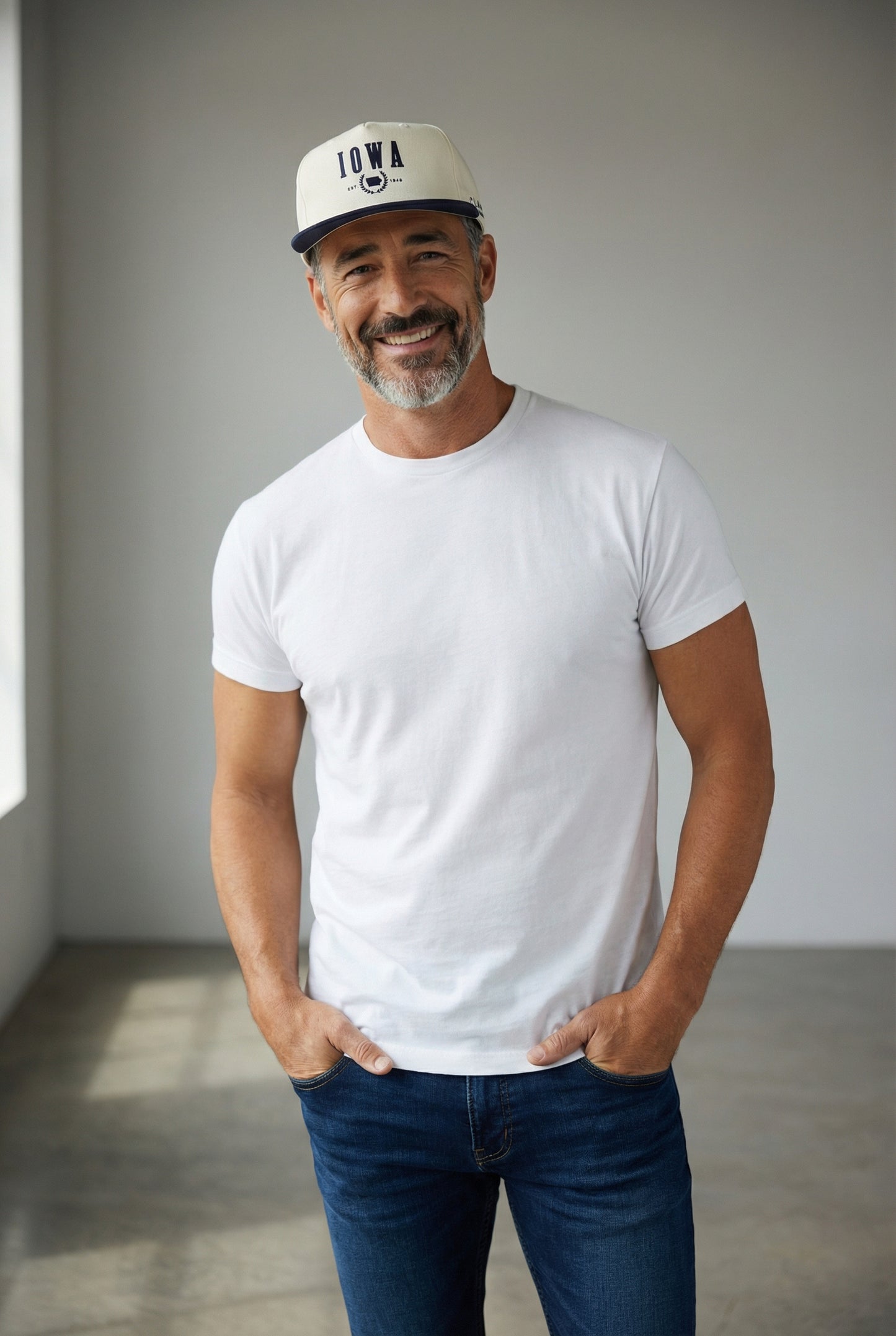 Iowa Laurel Two Tone Snapback