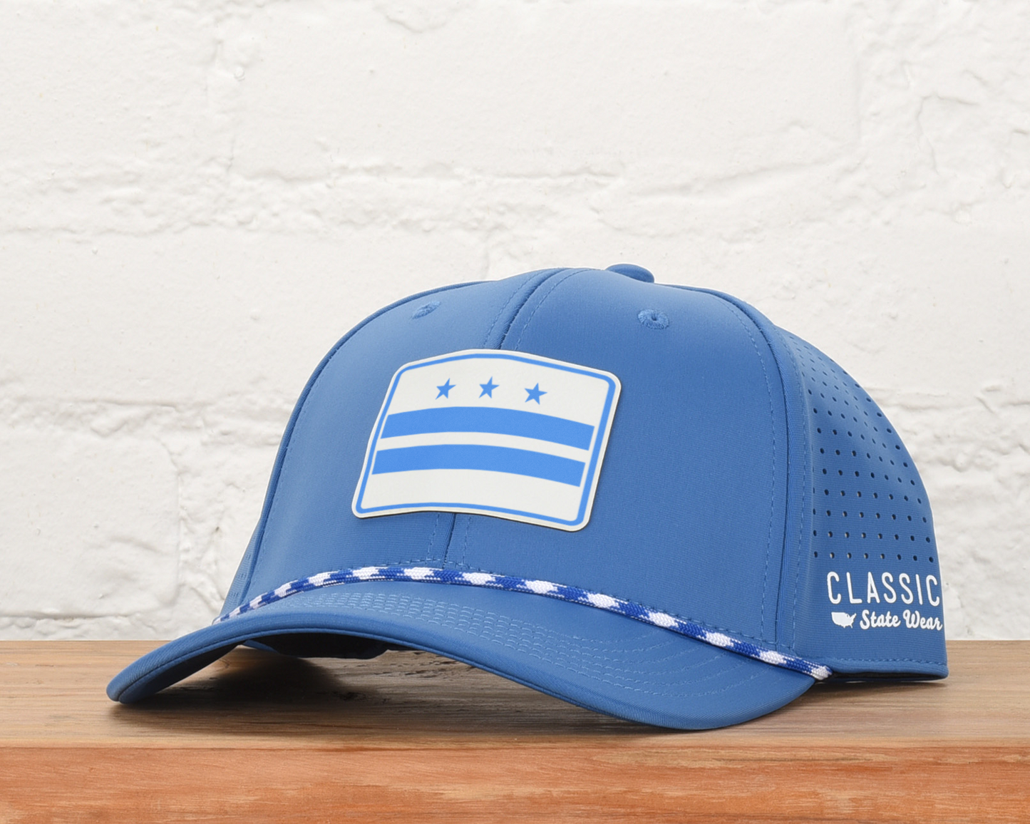 Washington DC City Flag PLP Dri-fit Performance Rope Hat