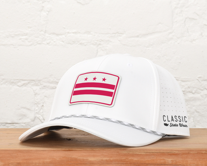 Washington DC City Flag PLP Dri-fit Performance Rope Hat