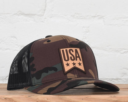 USA Pennant Snapback