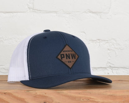 Washington PNW Diamond Snapback