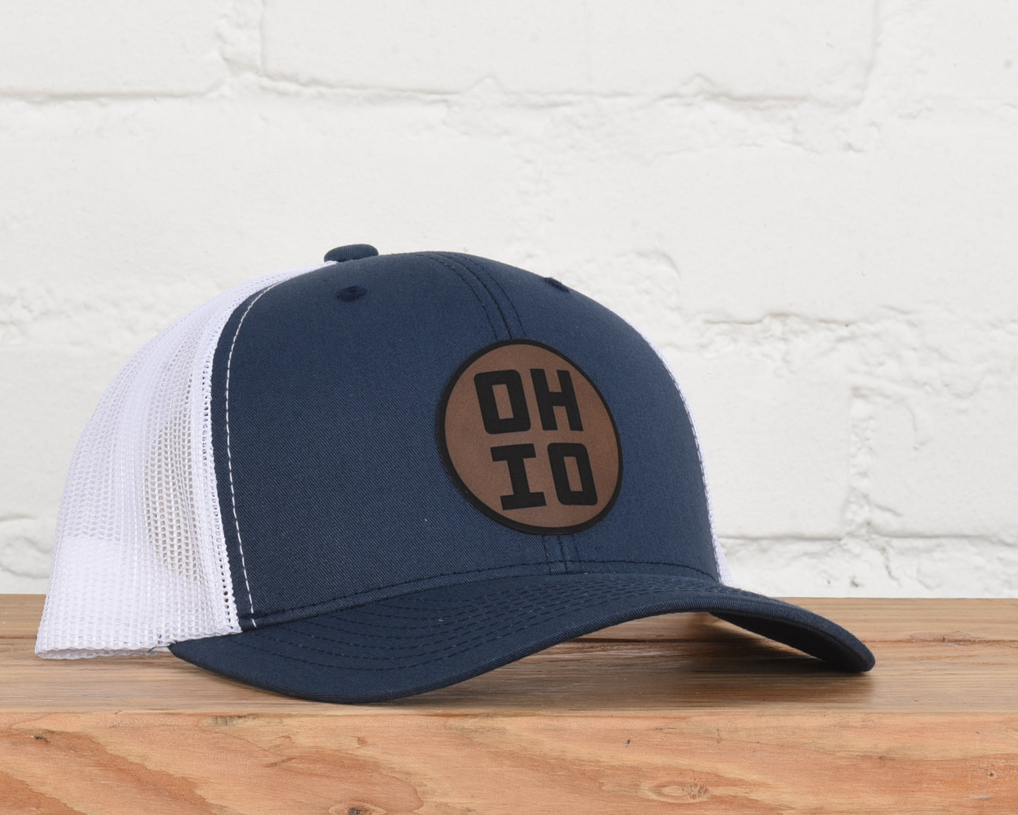 Ohio Erie PU Leather Snapback