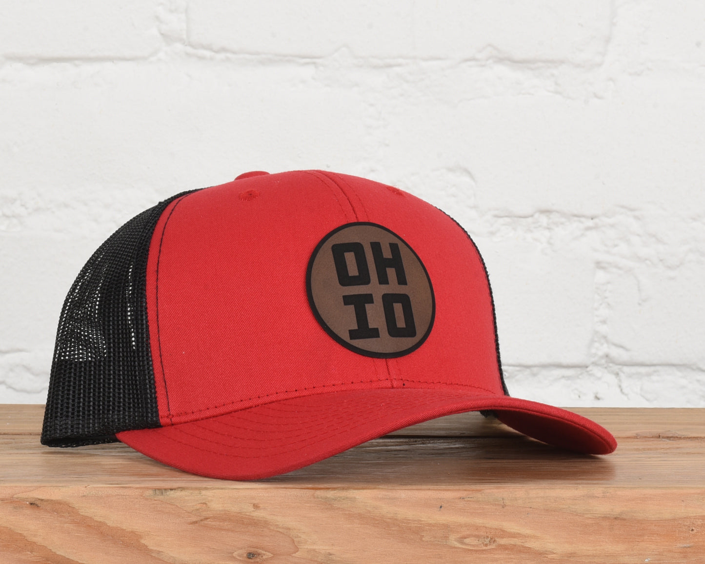 Ohio Erie PU Leather Snapback