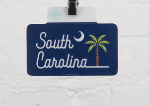 South Carolina Script Sticker