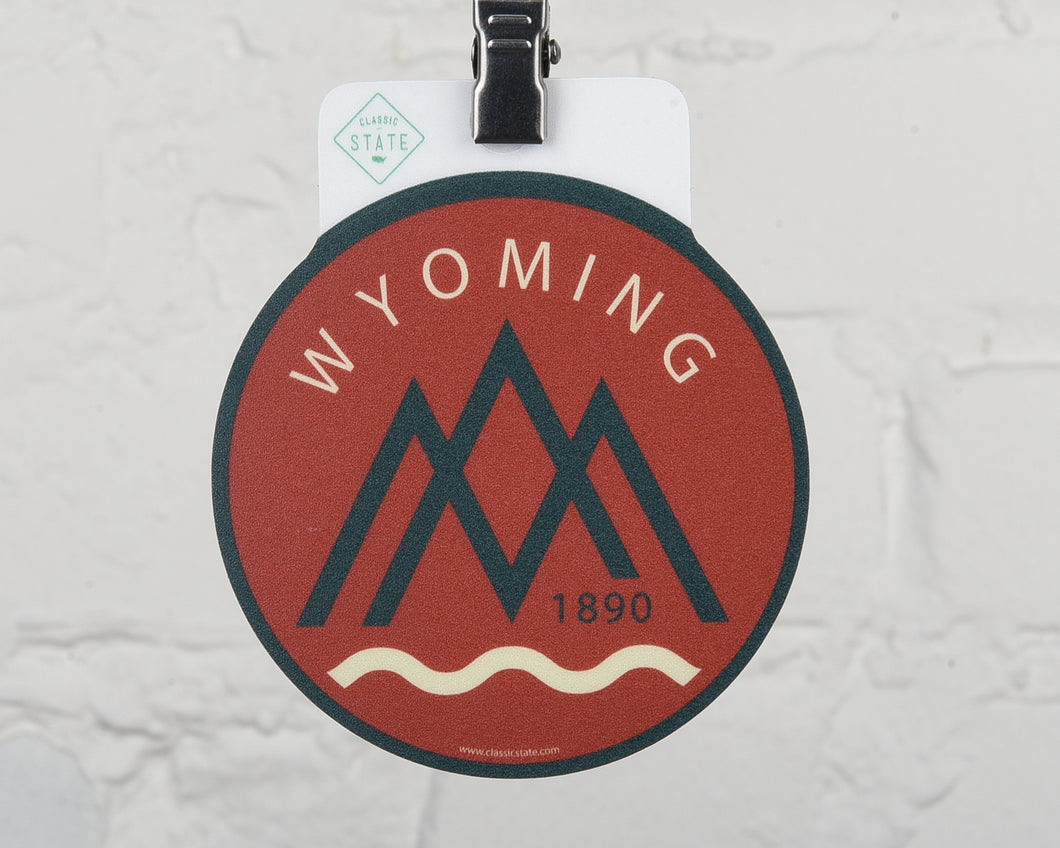Wyoming River Sticker