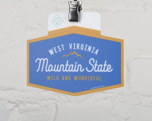 West Virginia Wild & Wonderful Sticker