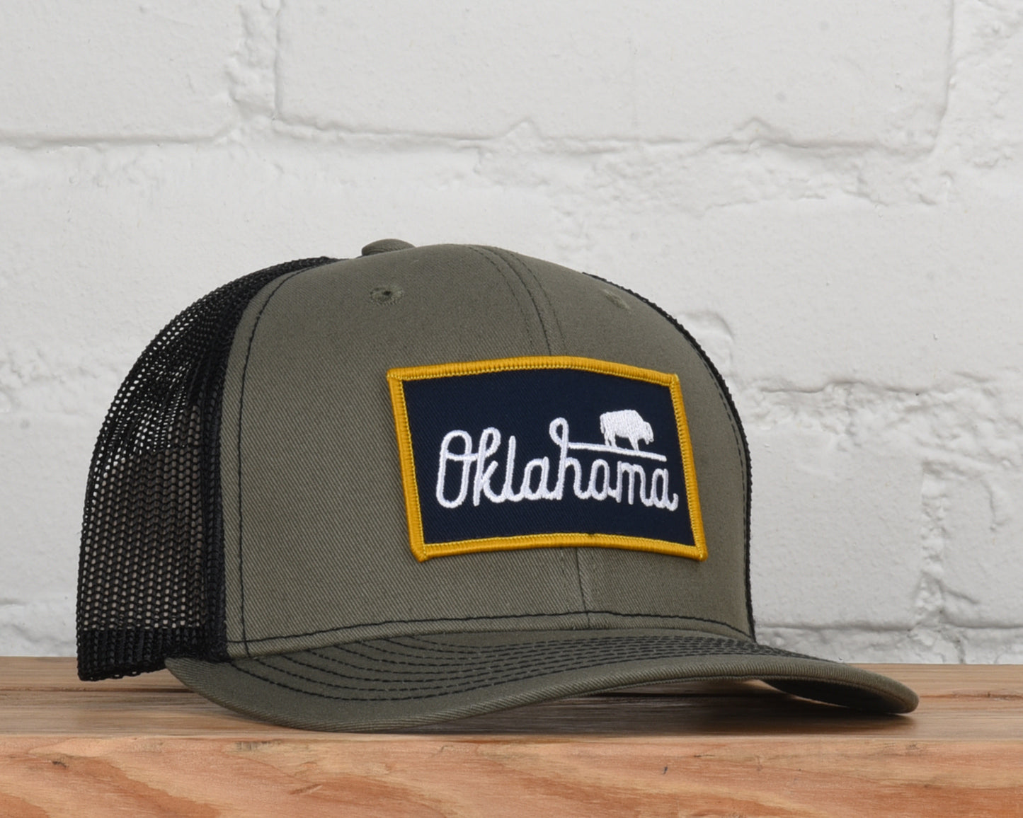 Oklahoma Buffalo Script Snapback