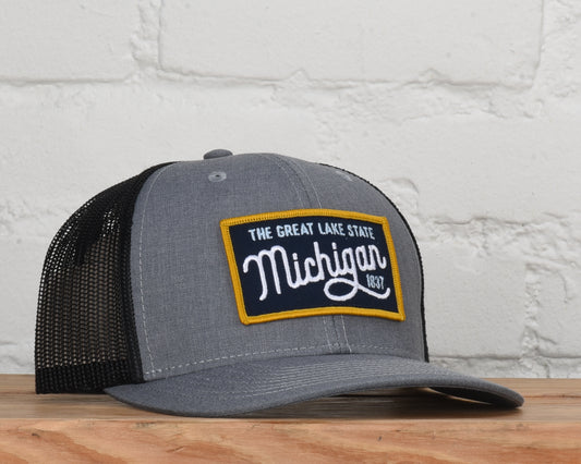 Michigan Script Snapback