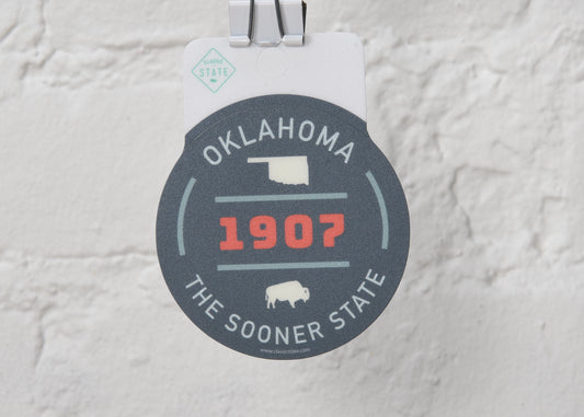 Oklahoma Sooner State Sticker