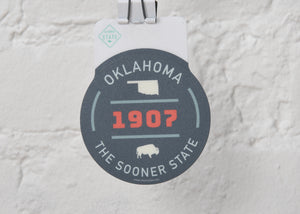 Oklahoma Sooner State Sticker