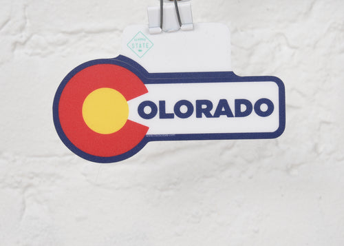Colorado Big Sun Sticker