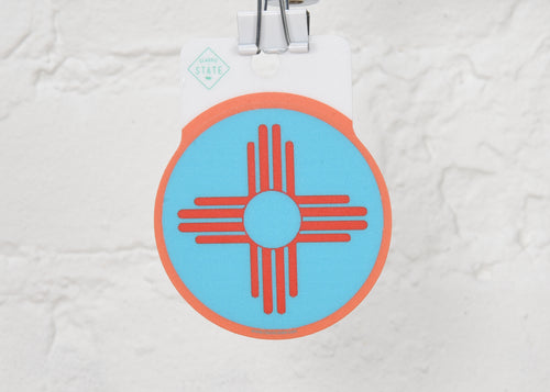 New Mexico Sun Burst Sticker
