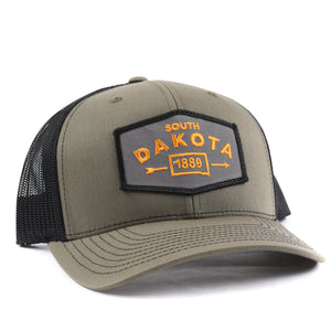 South Dakota Arrow Snapback Hat Classic State