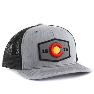 Colorado 3-D Flag Snapback Hat - Classic State