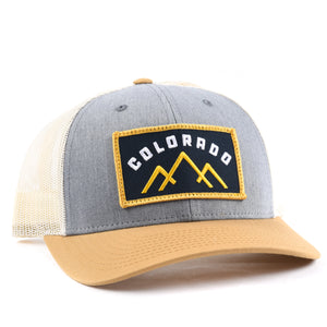 Colorado Mountains Snapback Hat - Classic State