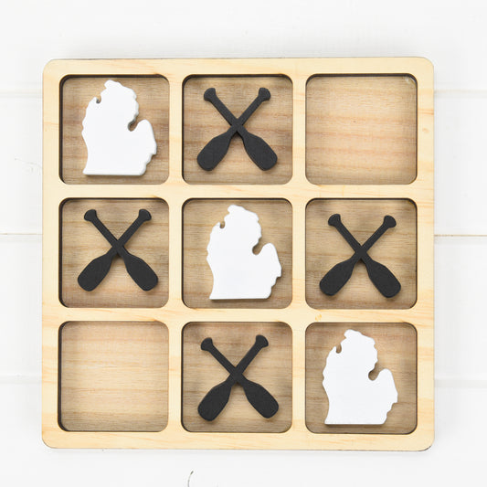 Michigan Lower Peninsula Tic Tac Toe Board