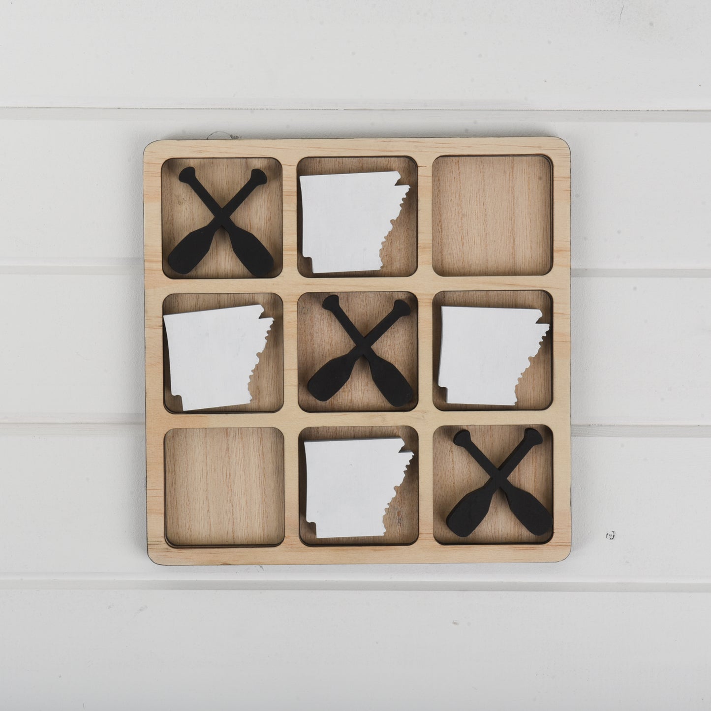 Arkansas Tic Tac Toe Board