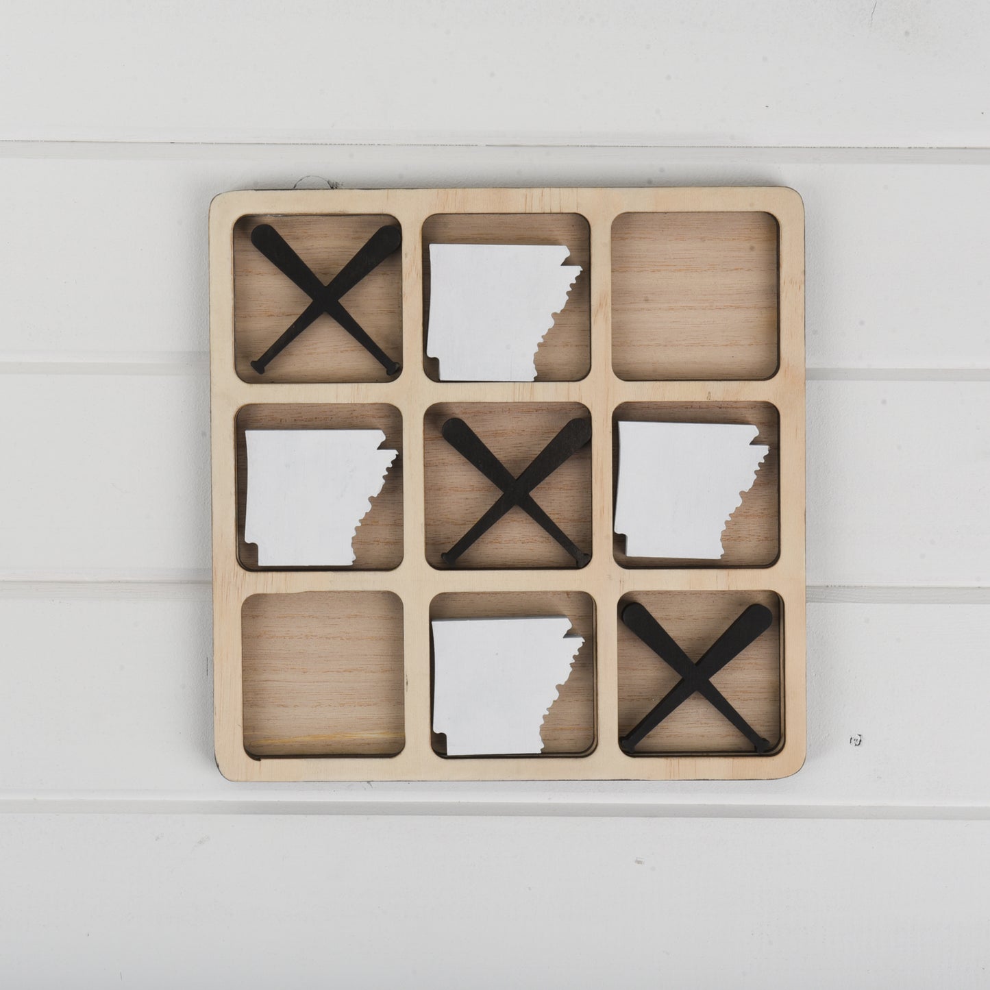 Arkansas Tic Tac Toe Board