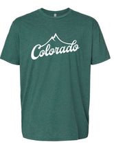 Load image into Gallery viewer, Colorado Mt Peaks Unisex T-Shirt
