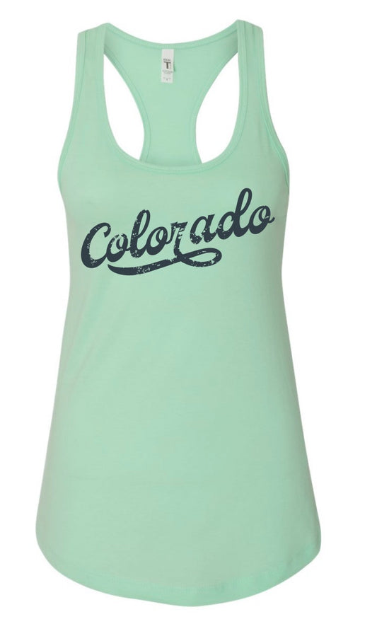 Colorado Distressed Women's Tank