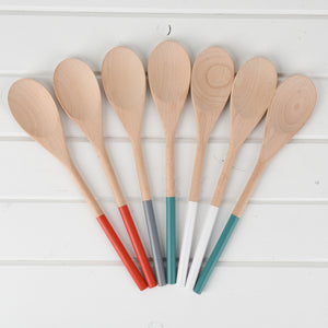Customized Paint Dipped Wooden Spoon