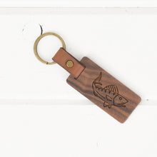 Load image into Gallery viewer, Lifestyle Designs - Wood/Leather Keychains