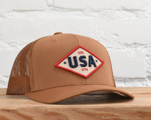 Load image into Gallery viewer, USA Gold Patriot Snapback