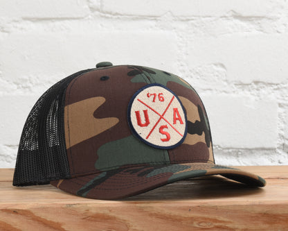 USA Gold Liberty Snapback