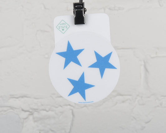 Tennessee Stars Circle Sticker