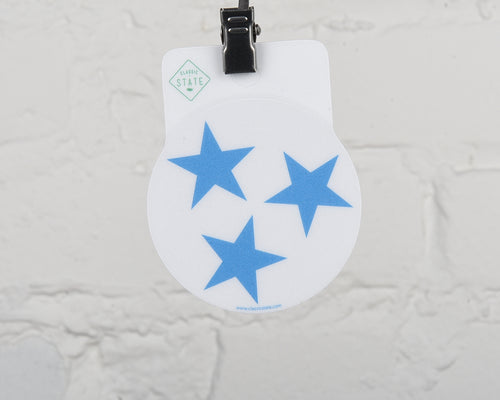 Tennessee Stars Circle Sticker