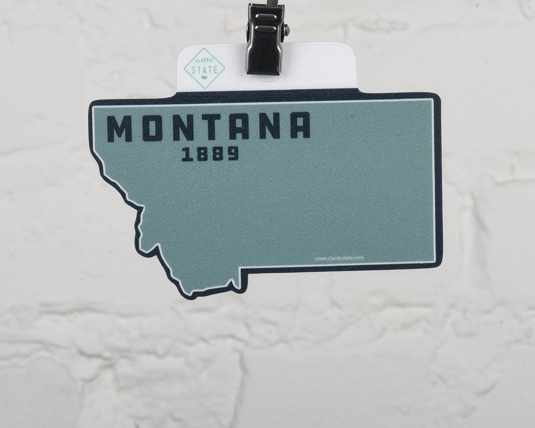 Montana State Shape Sticker
