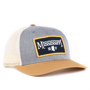 Mississippi 1817 Snapback Hat - Classic State