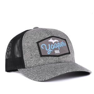 Michigan 906 Snapback Yooper Hat - Classic State