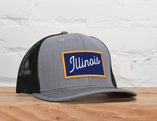 Load image into Gallery viewer, Illinois Script Snapback